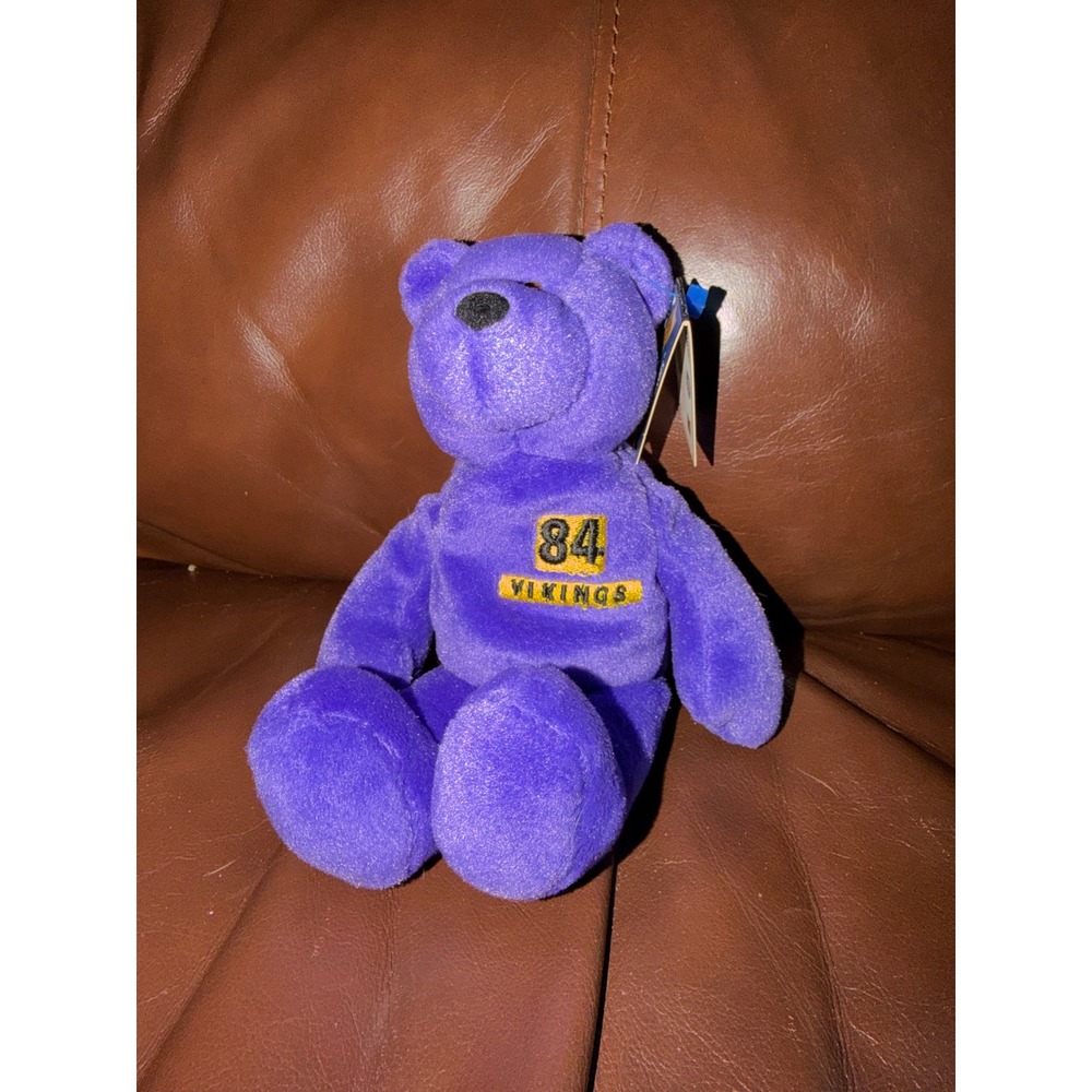 Limited Treasures Randy Moss Minnesota Vikings 84 Pro Bears Plush NFL‎ 1998